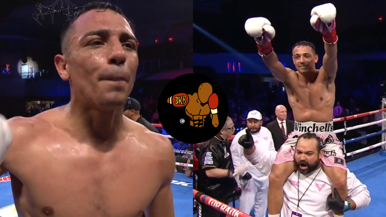 Luis Alberto Lopez Stops Reiya Abe In 8