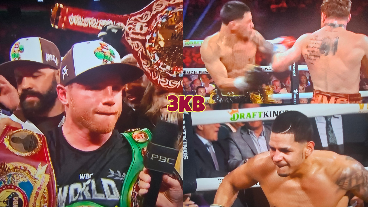 Canelo Alvarez Knocks Down Berlanga And Wins Comfortably