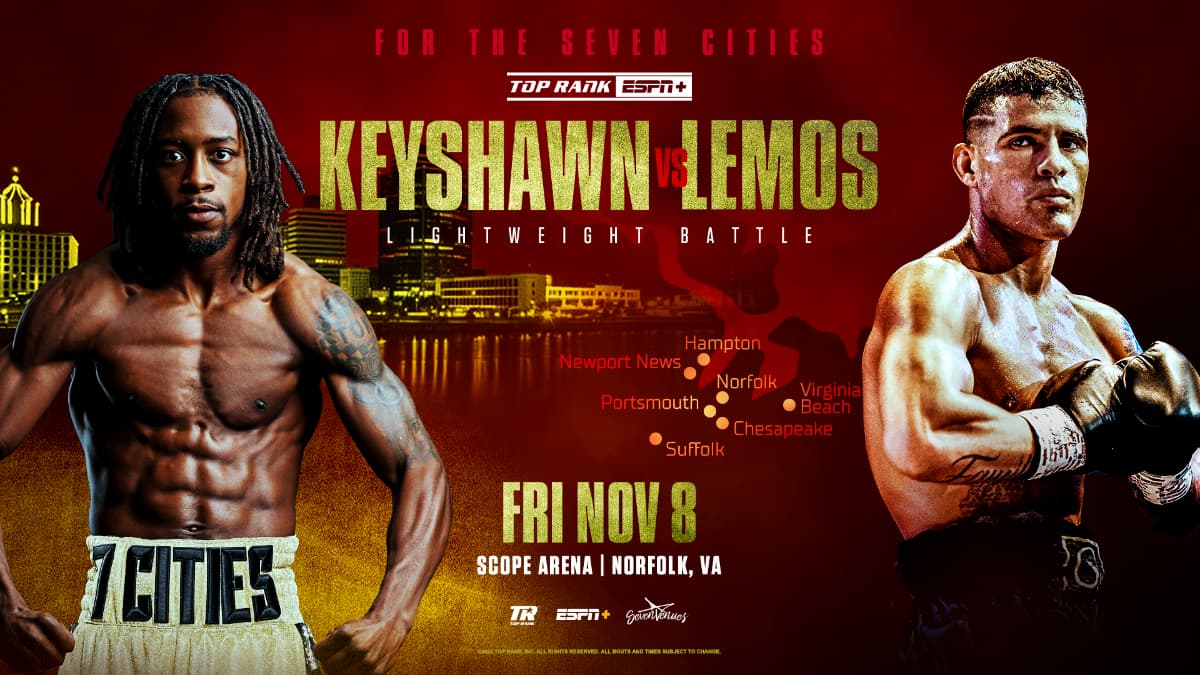 Davis vs Lemos Banner