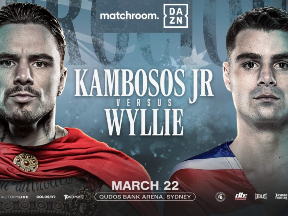 Kambosos Jr vs Wyllie Banner